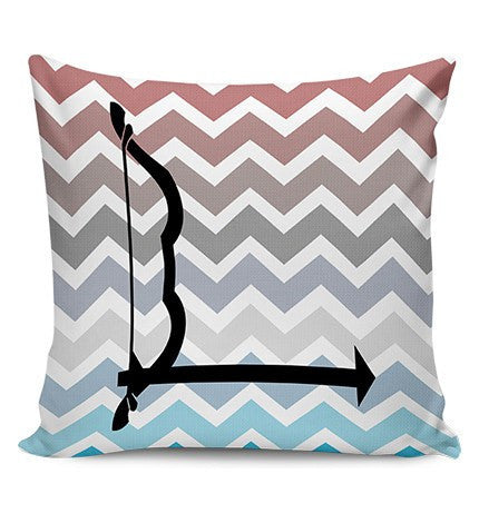 $5 Flash Sale Bow and Arrow on Chevron Pillow Covers