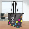 FL Veterinary Small Leather Tote Bag