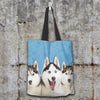 Huskies Tote Bag